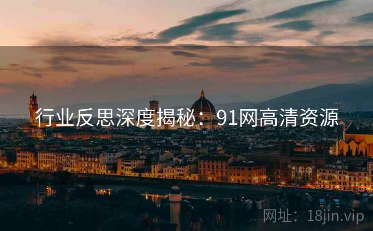 行业反思深度揭秘：91网高清资源